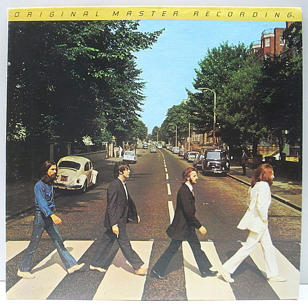 レコードメイン画像：高音質 MOBILE MFSL オリジナル THE BEATLES Abbey Road (1-023) HALF SPEED モービル AUDIOPHILE レア LP | 透かし黄金色VINYL