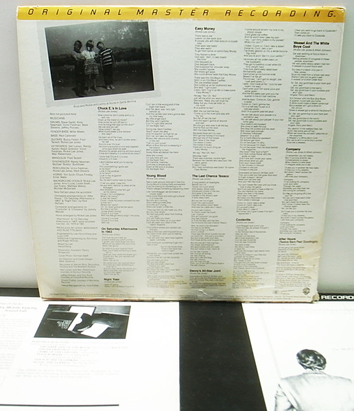 RICKIE LEE JONES / Same (LP) / MFSL | WAXPEND RECORDS