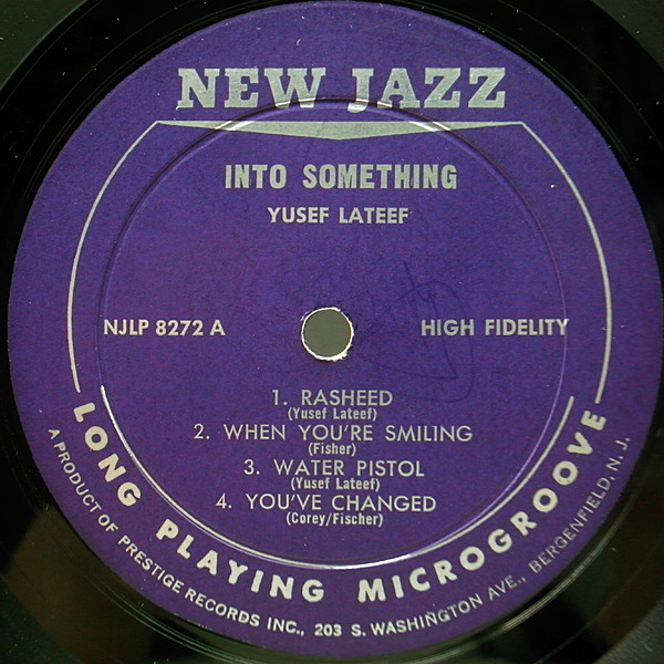 YUSEF LATEEF / Into Something (LP) / New Jazz | WAXPEND RECORDS
