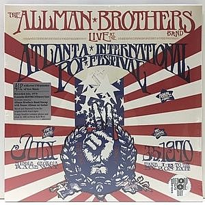 レコード画像：ALLMAN BROTHERS BAND / Live At The Atlanta International Pop Festival July 3 & 5, 1970