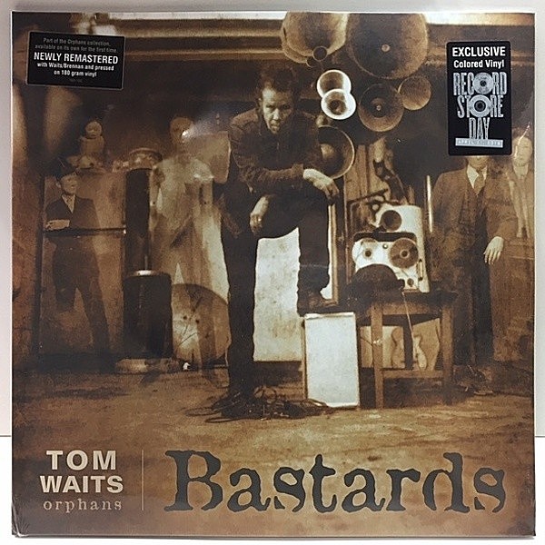 レコードメイン画像：《RSD》限定 2LP アナログ化!! TOM WAITS Bastards [Gray Vinyl] トム・ウェイツ 2枚組 カラー・ヴァイナル 180G重量盤