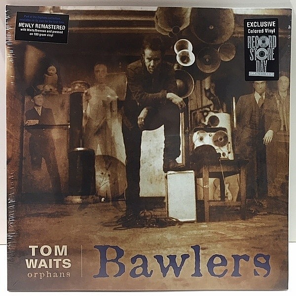 レコードメイン画像：《RSD》限定 2LP アナログ化!! TOM WAITS Bawlers [Blue Vinyl] トム・ウェイツ 2枚組 カラー・ヴァイナル 180G重量盤