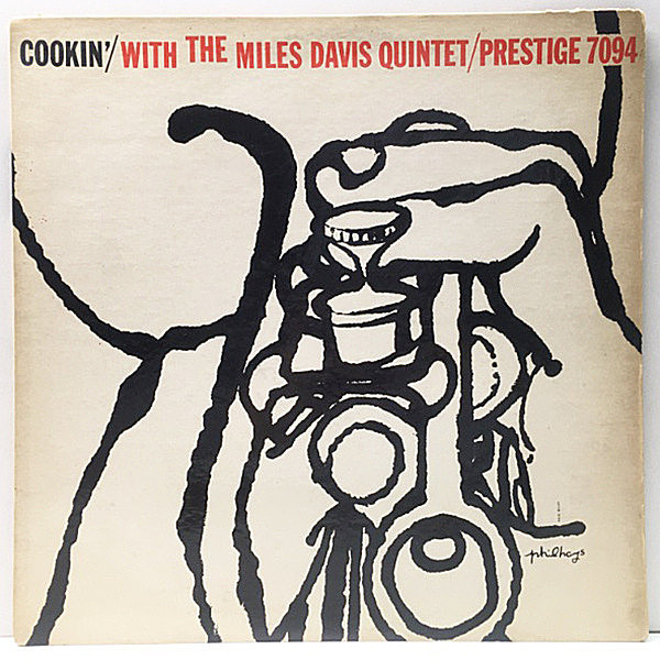 レコードメイン画像：再生良好!! MONO 深溝 RVG刻印 MILES DAVIS Cookin' (Prestige 7094) NJ, 2nd 音も抜群!! John Coltrane, Red Garland, Paul Chambers