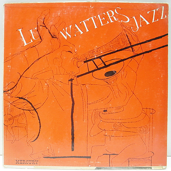 レコードメイン画像：良盤!! 10インチ FLAT 深溝 MONO オリジナル LU WATTERS And His Yerba Buena Jazz Band - Jazz At The Philharmonic (Mercury / MG C-503)