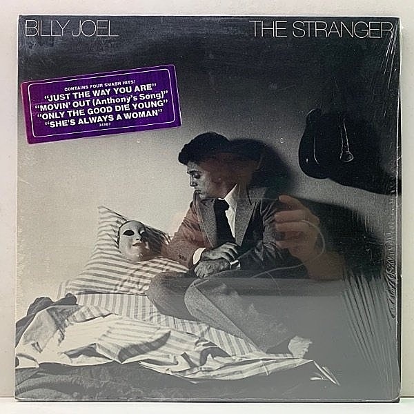 レコードメイン画像：レア!シュリンク美品!Cut無し! USオリジナル BILLY JOEL The Stranger ('77 Columbia) ビリー・ジョエル／ストレンジャー 素顔のままで