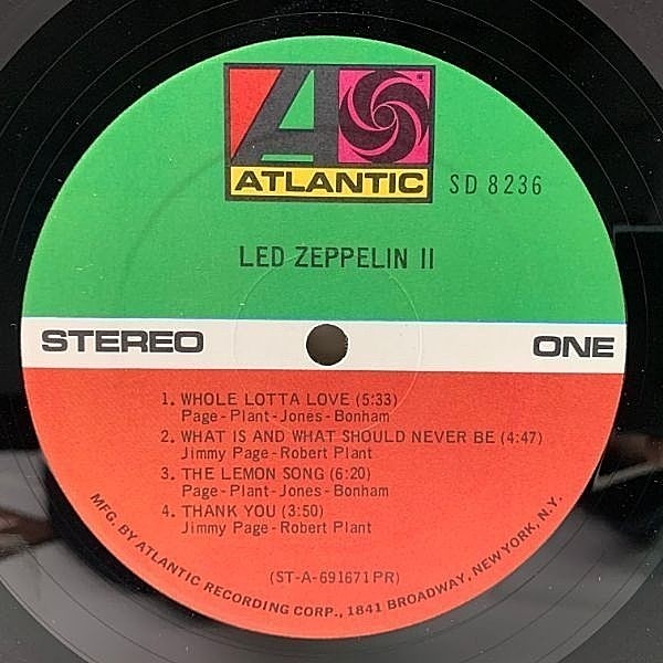 LED ZEPPELIN / II (LP) / Atlantic | WAXPEND RECORDS LED ZEPPELIN / II (LP) / Atlantic | WAXPEND RECORDS