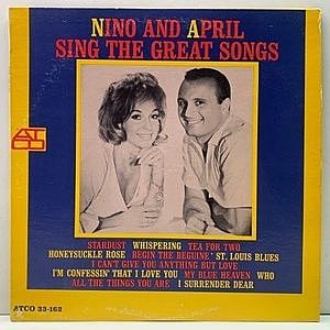 レコード画像：NINO TEMPO / APRIL STEVENS / Nino And April Sing The Great Songs