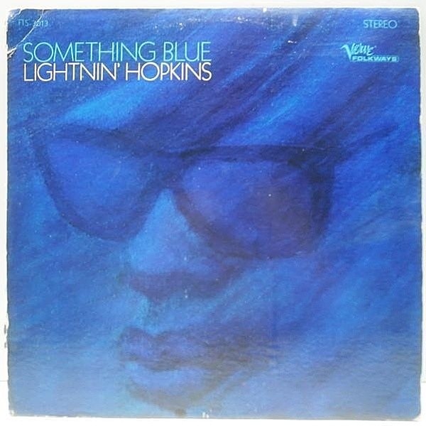 レコードメイン画像：美盤!! USオリジナル LIGHTNIN HOPKINS Something Blue ('67 Verve／Folkways) レア LP