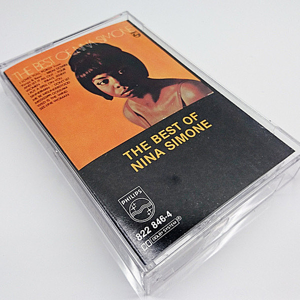 レコードメイン画像：CASSETTE TAPE / テープ NINA SIMONE The Best Of Nina Simone ('65 Philips) ニーナ・シモン ベストオブ I Loves You Porgy Sinnerman ほか 