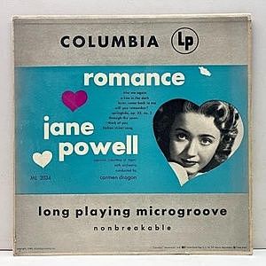 レコード画像：JANE POWELL / Romance