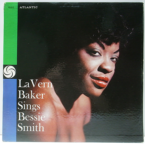 レコードメイン画像：良好!! MONO 1st黒銀 深溝 USオリジナル LaVERN BAKER Sings Bessie Smith ('58 Atlantic 1281) Buck Clayton, Sahib Shihab, Nat Pierce