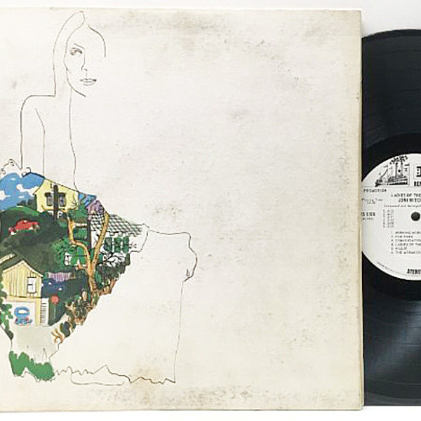 レコードメイン画像：激レア 白プロモ 1Aマト USオリジナル JONI MITCHELL Ladies Of The Canyon ('70 Reprise) ジョニ・ミッチェル Promo LP 入手難!!