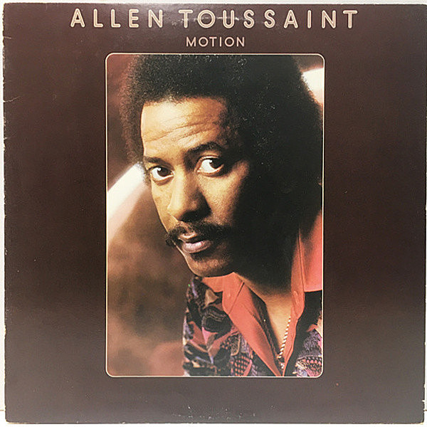 レコードメイン画像：美盤!! USオリジナル ALLEN TOUSSAINT Motion ('78 Warner Bros.) サンプリング ネタ Viva La Money ほか Happiness アラン・トゥーサン Lp