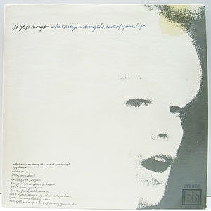 レコード画像：JAYE P. MORGAN / What Are You Doing The Rest Of Your Life