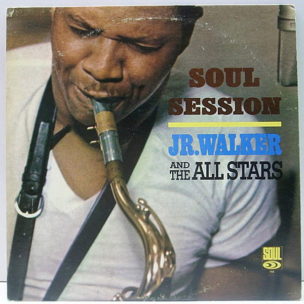 レコードメイン画像：極美盤!! オリジナル MONO 深溝 JR. WALKER & THE ALL STARS Soul Session ('66 Soul) ジュニア・ウォーカー ソウル・ジャズ 名盤