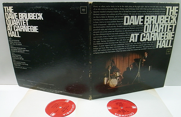 ザ・デイヴ・ブルーベック・カルテット At Carnegie Hall レコード Dave Brubeck, Dave Brubeck Quartet - The Dave Brubeck
