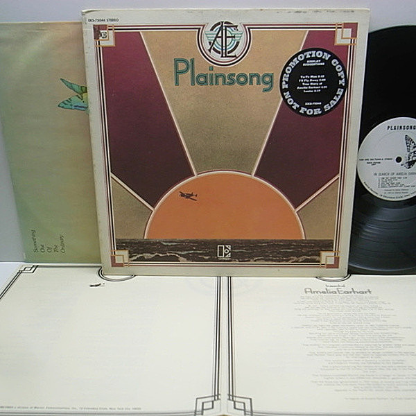 レコードメイン画像：美品 白プロモ USオリジ PLAINSONG In Search Of Amelia Earhart
