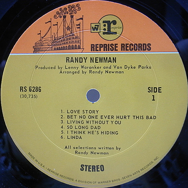 RANDY NEWMAN / Same (LP) / Reprise | WAXPEND RECORDS