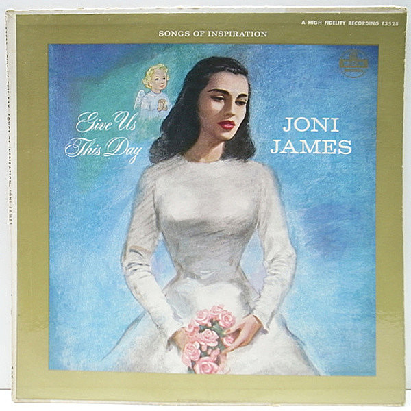 レコードメイン画像：初回 黄ラベ 深溝 MONO オリジナル JONI JAMES Give Us This Day ('57 MGM) 名花 ジョニ・ジェームス PLAYS FINE!! モノラル LP