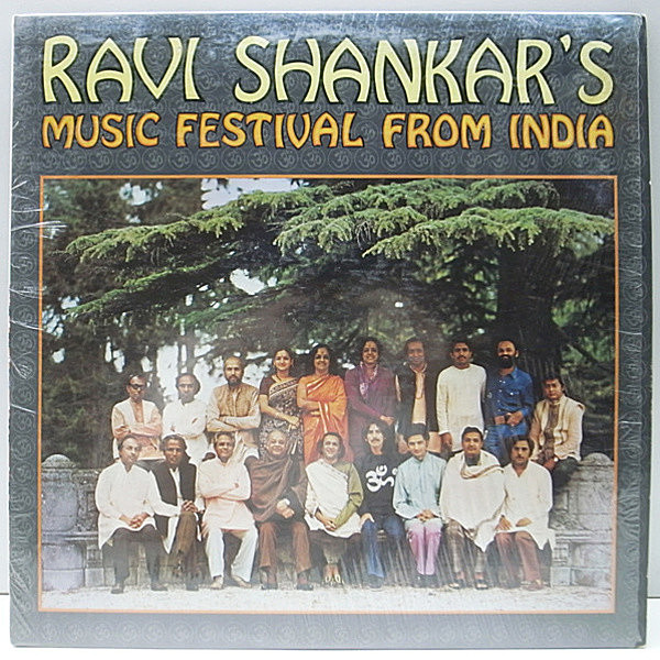 レコードメイン画像：シュリンク付き 美品 USオリジナル RAVI SHANKAR Ravi Shankar's Music Festival From India ('76 Dark Horse) GEORGE HARRISON prod. 名盤