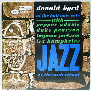 レコード画像：DONALD BYRD / At The Half Note Cafe, Vol. 1