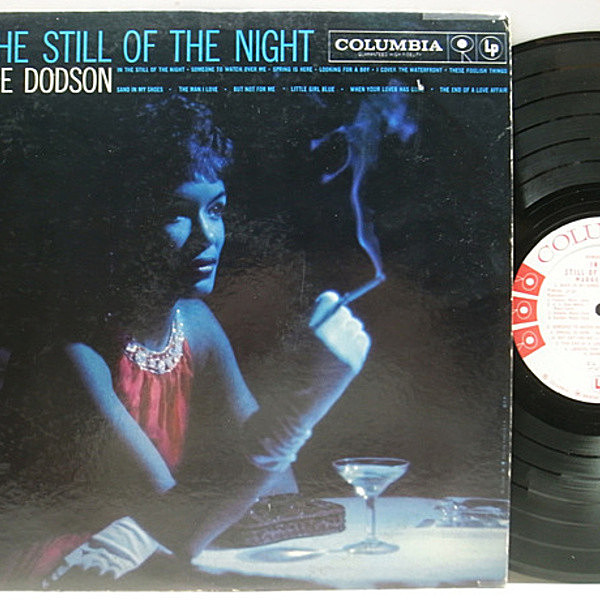 レコードメイン画像：ほぼ美品!! 白プロモ MONO 6eye 深溝 USオリジナル MARGE DODSON In The Still Of The Night ('59 Columbia) 1st. 初アルバム 抜群の歌唱力