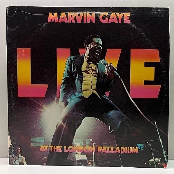 レコードメイン画像：美盤!! 2LP USオリジナル MARVIN GAYE Live At The London Palladium ('77 Tamla) Inner City Blues, What's Going On, Got To Give It Up