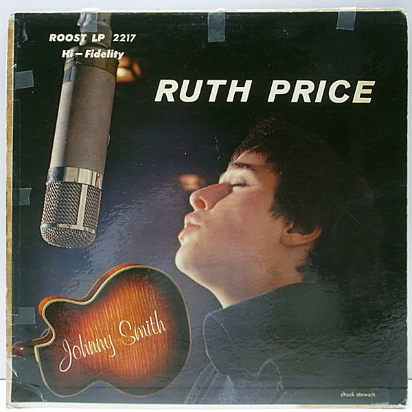 レコードメイン画像：MONO 艶ラベル USオリジナル RUTH PRICE Sings With The Johnny Smith Quartet ('56 Roost) 1st デビュー作 ルース・プライス LP