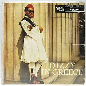 レコード画像：DIZZY GILLESPIE / Dizzy In Greece
