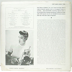 日本盤　良音　Chet Baker Sings レコード　野村訓市　ワコマリア 日本盤 Chet Baker Sings LPレコード 野村訓市 ワコマリア