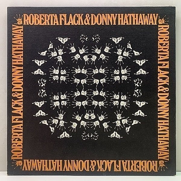 レコードメイン画像：良好!! 初版 Aマト BROADWAY 米オリジ ROBERTA FLACK & DONNY HATHAWAY ('72 Atlantic) ロバータ・フラック & ダニー・ハサウェイ