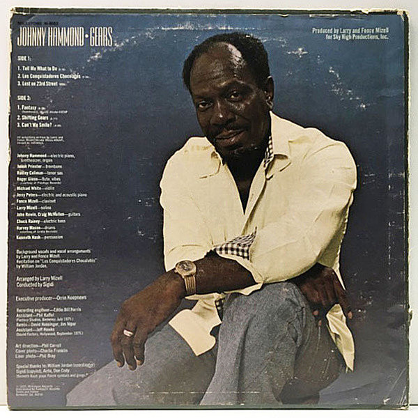 JOHNNY HAMMOND / Gears (LP) / Milestone | WAXPEND RECORDS