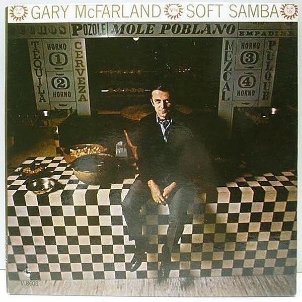 レコードメイン画像：美盤!! MONO VANGELDER刻印 USオリジナル GARY McFARLAND Soft Samba ('64 Verve) Antonio Carlos Jobim, Kenny Burrell ほか