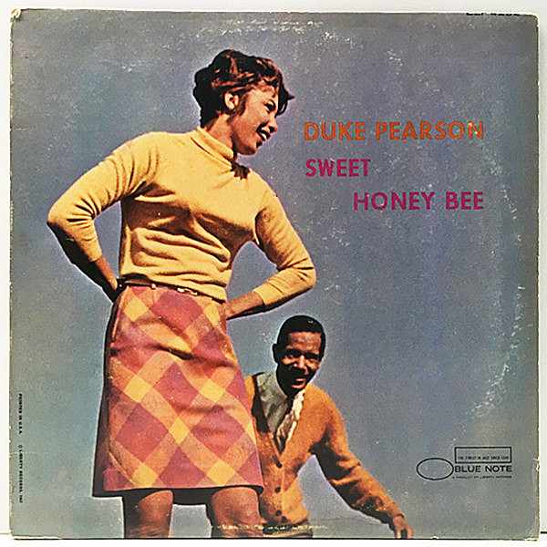 レコードメイン画像：【レア・モノラル】ほぼ美盤!! MONO VANGELDER刻印 USオリジナル DUKE PEARSON Sweet Honey Bee (Blue Note BLP 4252) Liberty 初回プレス