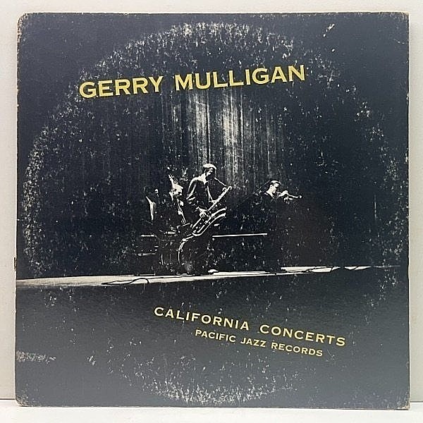 レコードメイン画像：レア・フラット・完全オリジナル MONO 深溝 GERRY MULLIGAN California Concerts ('55 Pacific Jazz PJ 1201) Zoot Sims, Bob Brookmeyer