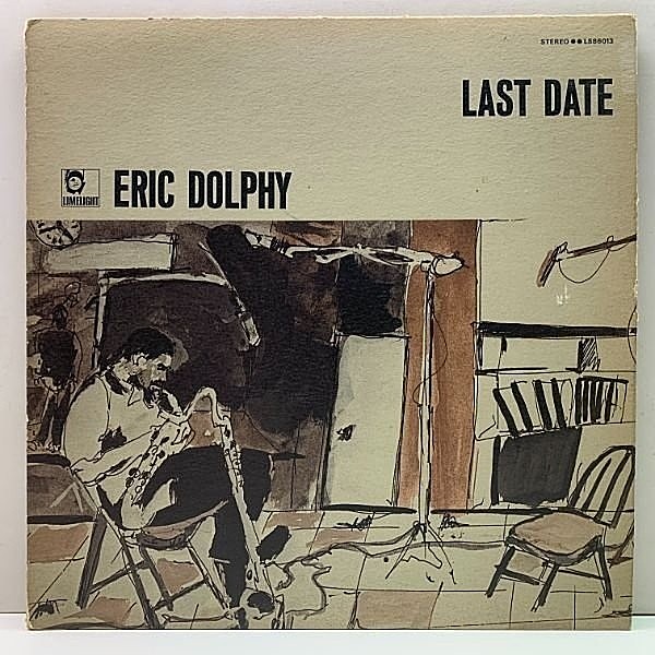 レコードメイン画像：レアな良好盤!! 深溝 GFギミック USオリジナル ERIC DOLPHY Last Date ('64 Limelight) 奇才エリック・ドルフィーのワンホーン 最終録音