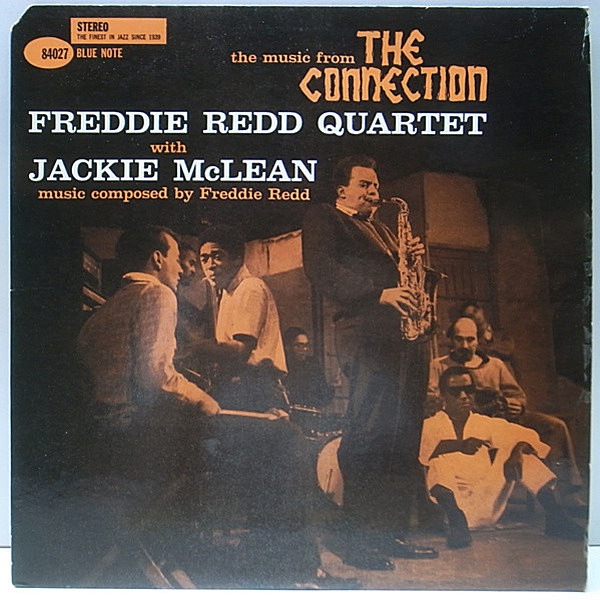 レコードメイン画像：美再生!良好! 47WEST63rd. RVG刻印 コーティング仕様 FREDDIE REDD, JACKIE McLEAN The Music From The Connection (Blue Note BST 84027)