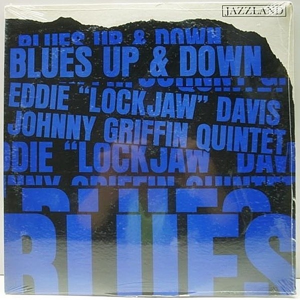 レコードメイン画像：貴重 シールド 未開封 340gあり MONO オリジナル EDDIE Lockjaw DAVIS & JOHNNY GRIFFIN QUINTET Blues Up and Down ('61 Jazzland) SEALED