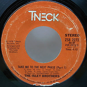 レコード画像：ISLEY BROTHERS / Take Me To The Next Phase