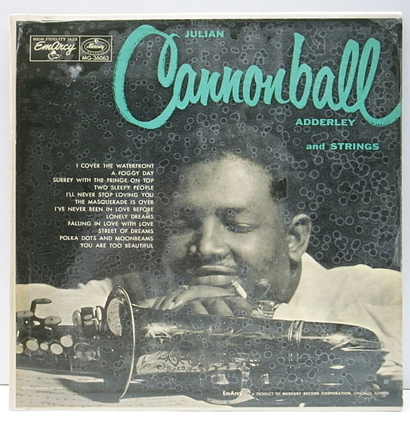 【米オリジLP・黒レーベル・MONO】CANNONBALL ADDERLEY CANNONBALL ADDERLEY / And Strings (LP) / EmArcy | WAXPEND