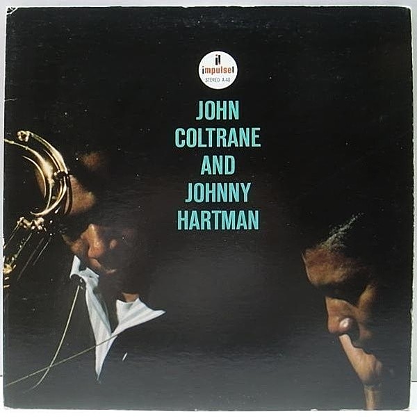 レコードメイン画像：良好!! JOHN COLTRANE & JOHNNY HARTMAN (Impulse AS-40) ジョニー・ハートマン／ジョン・コルトレーン共演作 US 緑Lbl. STEREO LP