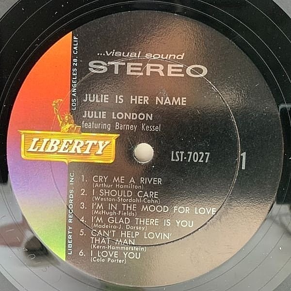 JULIE LONDON / Julie Is Her Name (LP) / Liberty | WAXPEND
