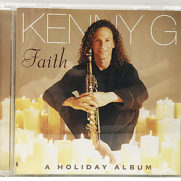 レコードメイン画像：KENNY G Faith - A Holiday Album ('99 Arista) ケニー・G／フェイス ホリデイ・アルバム クリスマス CD