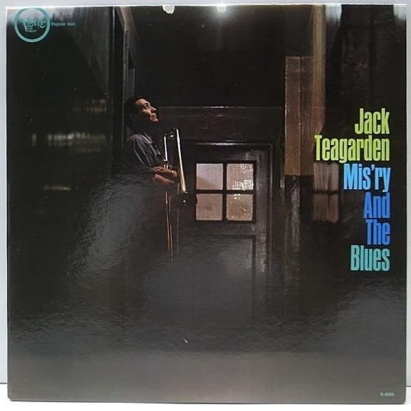 レコードメイン画像：格別の気持ち良さ!! MONO オリジナル JACK TEAGARDEN Mis'ry And The Blues ('61 Verve) ジャック・ティーガーデン／モノラル LP