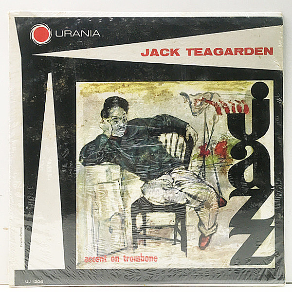 レコードメイン画像：【激レア・シールド未開封】通好みのマイナー Urania 珍盤 MONO Orig. JACK TEAGARDEN Accent On Trombone | Ruby Braff, Milt Hinton ほか