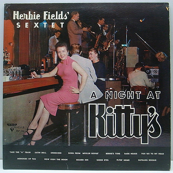 レコードメイン画像：MID SWING珍盤!! MONO Orig. HERBIE FIELDS A Night At Kitty's