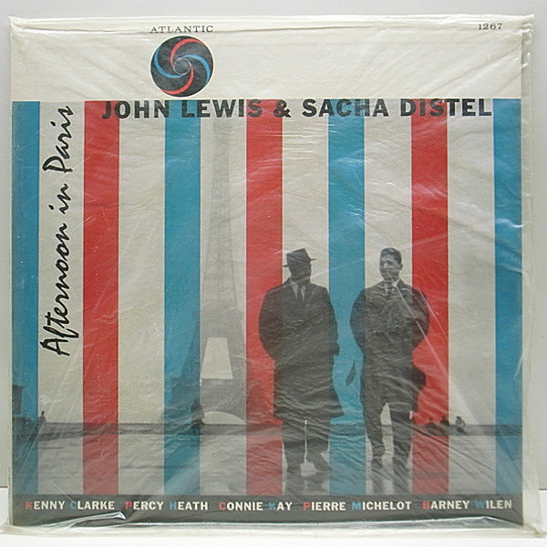 レコードメイン画像：激レア 未開封 1st 黒ラベ 深溝 MONO オリジナル JOHN LEWIS & SACHA DISTEL Afternoon In Paris ('57 Atlantic) BARNEY WILEN ほか
