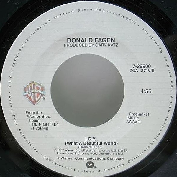 ◾️高音質️USオリジナルカッティング盤/歴史的名盤◾️DONALD FAGEN / Donald Fagen = ドナルド・フェイゲン – The Nightfly = ナイト