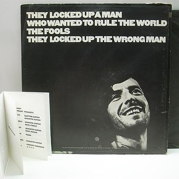 LEONARD COHEN / Songs Of Love And Hate (LP) / Columbia