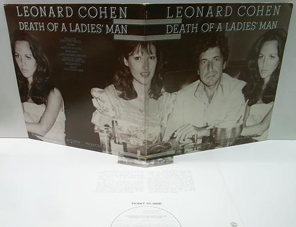 レナード・コーエン「ある女たらしの死」LP盤(フィル・スペクタープロデュース) レナード・コーエン「ある女たらしの死」LP盤(フィル